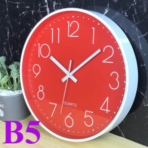 Wall Clock - Bold Black