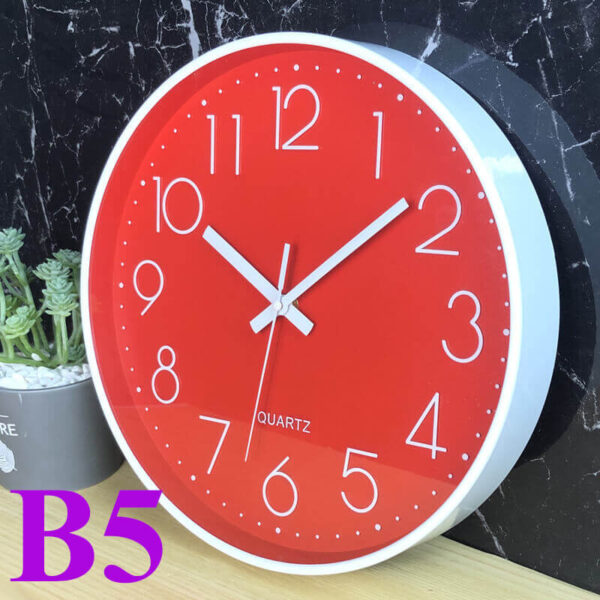 Wall Clock - Bold Black