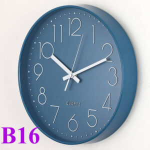 Wall Clock - Black and Green