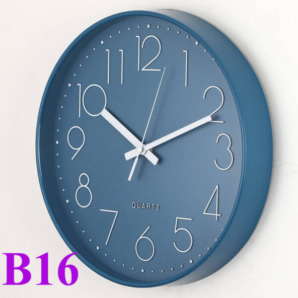 Wall Clock - Black and Green