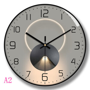 Wall Clock - Gold Green