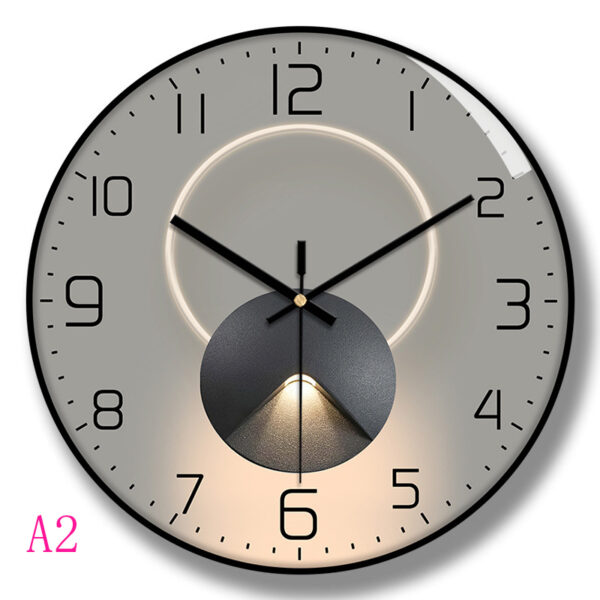 Wall Clock - Gold Green
