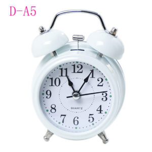 Table Clock – Sliver White