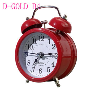 Table Clock - Gold Black