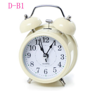 Table Clock - Black Red